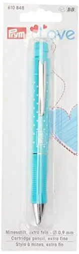 Produktbild: prymlove Polka Dot extrafeinen Kartuschen Bleistift, Kunststoff/Metall, türkis, 0,9 mm, 1 Stück (1er Pack)