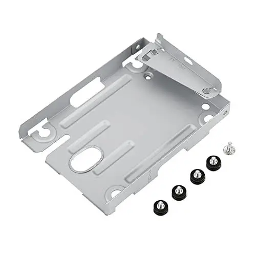 Produktbild: PS3 Super Slim Festplattenkäfig PS3 Super Slim HDD Halterung Eisen 2,5 Zoll HDD Festplattenlaufwerk Halterung Halter Adapter für PS3 Cech 400X mit Schrauben