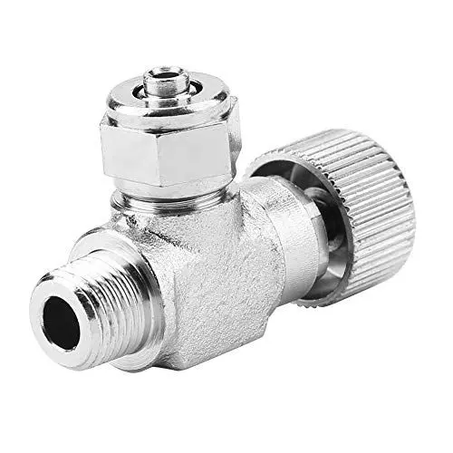 Produktbild: Pssopp CO2 Regler Ventil Präzise CO2 Ventil Nadelventil Verstellbar Co2 Regler Ventil Aquarium CO2 Blasenzähler DIY Diffusor Zubehör für Aquarium Fish Tank(#1)