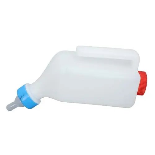Produktbild: Pssopp Haustier-Flasche, 850 Ml, Tier-Futterflasche, Praktisches Design, Leicht zu Reinigende, Tragbare Haustier-Flasche mit Abnehmbarem Nippel für Neugeborene, Kätzchen, Welpen