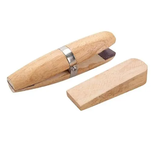 Produktbild: Pssopp Holz-Ringklemme, Holz-Juwelier-Halter, Professionelles Handherstellungswerkzeug für die Schmuckherstellung, Gravur-Reparatur