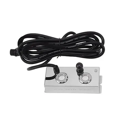 Produktbild: Jectse Ultraschall-Nebelmaschine, 2 Köpfe, DC36V, Edelstahl, Ultraschall-Nebelmaschine für Terrasse (EU-Stecker)