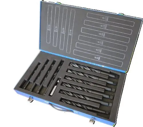 Produktbild: PTG 218704700 PROFILINE HSS Spiralbohrer, DIN 1870, Typ N, Rechts, Schwarz, 47mm Nenn Durchmesser, MK 4 Morsekegel, 585mm Länge, 385mm Spannutlänge