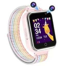 Produktbild: PTHTECHUS Smartwatch Kinder Telefon, 1.54'' 24 Spiele Schrittzähler MP3 Musik Kamera Taschenlampe 3-14 Jahre Junge Mädchen Uhr Geschenk