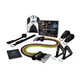 Produktbild: PTP Unisex – Erwachsene Power Tube Pro Fitness Set, schwarz, OS