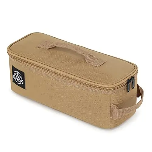 Produktbild: P.travel Taktische Tasche, Nylon Militär Kompakt Handytasche Gürteltasche Beutel für Camping Wandern Reise für Werkzeugkasten Camping,Gross für Glamping Picknick, Camping(Khaki)
