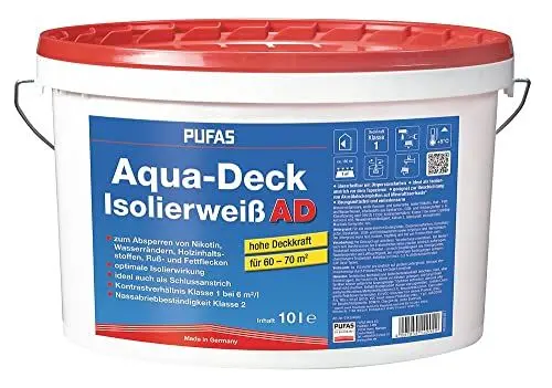 Produktbild: Pufas AquaDeck Isolierweiss ELF 2,500 L