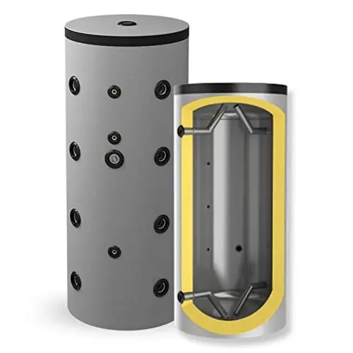Produktbild: Pufferspeicher ohne Wärmetauscher für Heizungssysteme, BHKW, Wärmepumpen - 500 Liter
