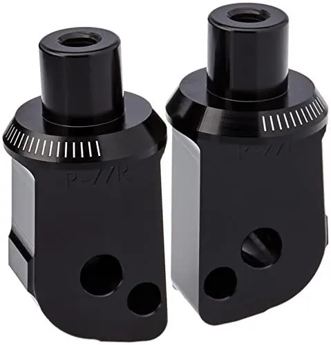Produktbild: Puig 20759N Adapter Beifahrer Fußrasten Gummipad Schwarz