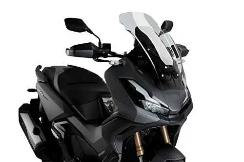 Produktbild: Puig 21207H Touring-Scheibe von in rauchgrau mit Adventure-Design und maximalem aerodynamischem Schutz aus hochwertigen Materialien und eleganter Verarbeitung für Trail-Motorräder