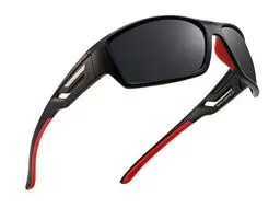 Produktbild: PUKCLAR Herren Sportbrille Polarisierte Sonnenbrille Fahrerbrille UV400 Schutz Cat3