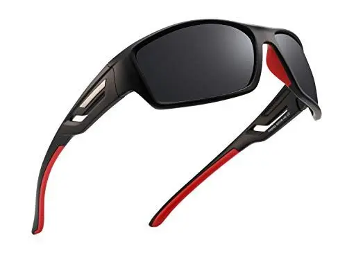 Produktbild: PUKCLAR Herren Sportbrille Polarisierte Sonnenbrille Fahrerbrille UV400 Schutz Cat3