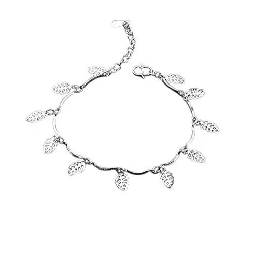 Produktbild: PULABO 1 Stück Dame Knöchel Armband Fußkettchen Kette Frauen Toe Fußkettchen Kette Barfuß Sandale Frauen Fuß Kette Strand Schmuck Zuverlässige Leistung Kreative