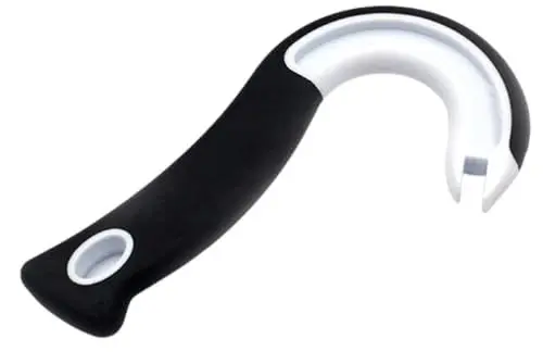 Produktbild: Generic PULABO 1 Stück Ergonomischer Dosenring-Pull-Helfer J-förmiger Ringzug-Dosenöffner Ringhaken-Ziehglasöffner Manueller Ringzug-Dosendeckel-Öffnungswerkzeuge Zufällig beliebt