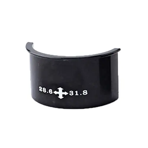 Produktbild: Generic PULABO 2 Stücke 28,6 Mm Bis 31,8 Mm 31,8 Mm Bis 34,9 Mm Shim Adapter Fahrrad Umwerfer Conversion Shim nützlich