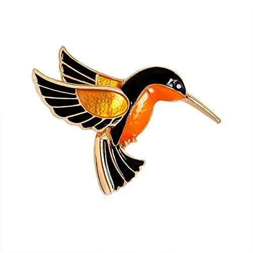 Produktbild: PULABO Broschen Retro Vogel Brosche Pin Kragen Emaille Abzeichen Damen Jeans Hut Schal Kleidung Schmuck Ausgezeichnet und Kreative