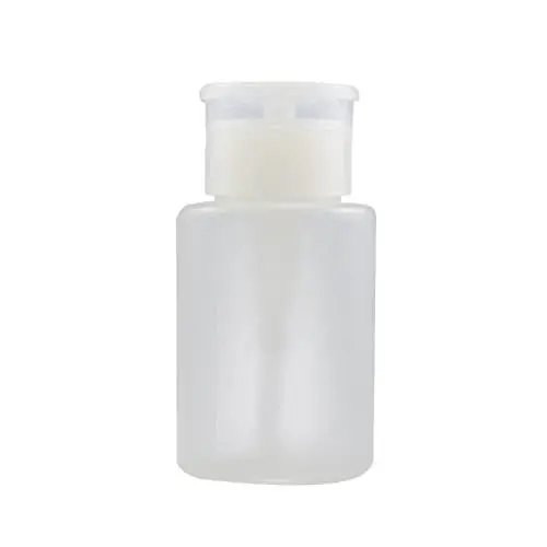Produktbild: PULABO Drücken Sie den leeren Pumpspender für Nagellackentferner Alcohol Clear Bottle herunter. Praktisch und beliebt tragbar