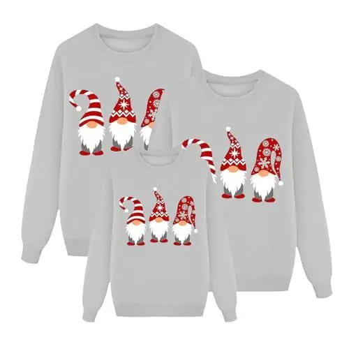 Produktbild: Pullover Damen,Weihnachtspullover Damen Katze,weihnachtshoody,hässlicher Weihnachtspullover für Damen,Ugly Christmas Sweater,Weihnachtspullover 152,Familien Pyjama,Christmas Pyjama