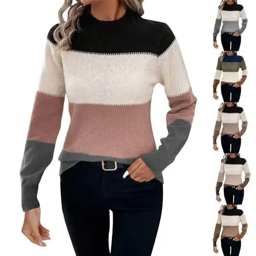 Produktbild: Pullover Damen Black Pullover Baumwolle Damen Winterparka Damen Pullover Damen Winter Damen Bekleidung Große Größe Tshirt Hoodie Damen Kapuzenshirt Damen Wollmantel Rosa M