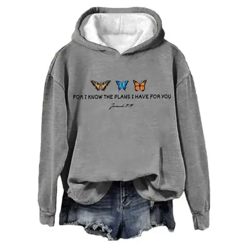 Produktbild: Pullover Damen Black of Friday Schwarzer Damen Hoodie Sweatshirt Damen Baumwolle Mit Kapuze Sweatjacke Bedrucken Lassen Grüner Jogginganzug Damen Oberteil Xxl Damen Grosse Groessen Letzte+Bestellung