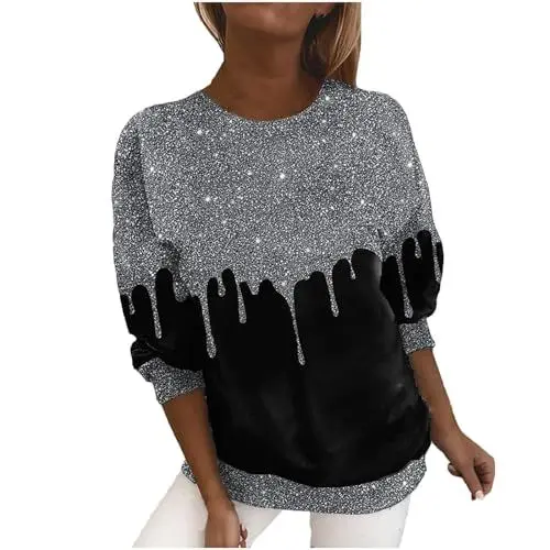 Produktbild: Eleganter Damen Kapuzenpullover - Grobstrick-Pullover Lang für Winter, Dunkelblau Mit Spitze - Strickpullover