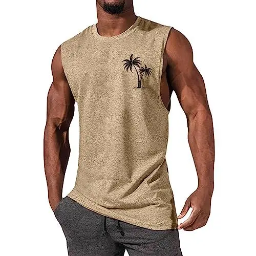 Produktbild: Pullover Tank Top Herren Unterhemd Trägershirts Herren Bauchweg Unterhemd Herren Sportunterhemden Lassig Ausschnitt Unterhemd Herren Funktionsunterhemd Herren Ärmellos Fitness Herren Unterhemd