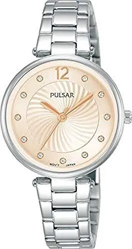 Produktbild: PULSAR Damen Analog Quarz Uhr mit Metall Armband PH8491X1