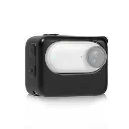 Produktbild: PULUZ Silikon-Schutzhülle für Insta360 GO 3, weiche Abdeckung, kompatibel mit Insta360 GO 3 Action-Kamera, staubdicht und kratzfest, Action-Kamera-Zubehör (schwarz)