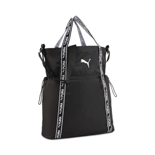 Produktbild: PUMA AT ESS Tote Bag, Damen Sporttasche, PUMA Black, OSFA - 090781