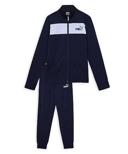 Produktbild: PUMA Boy's Poly Suit Cl B Track Suit,Blau (Peacoat), 176