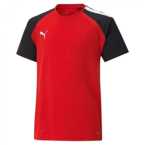 Produktbild: PUMA Boy's TEAMPACER Shirt, Rouge/Noir/Blanc, 152