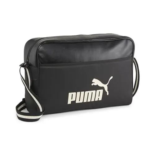 Produktbild: PUMA Campus Reporter M, Unisex-Erwachsene Schultertaschen, Puma Black, OSFA -