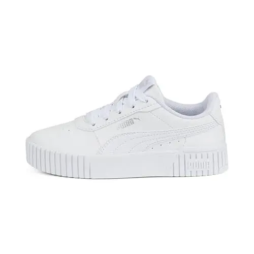 Produktbild: PUMA Carina 2.0 Ps Sneaker, White White Silver, 32 EU