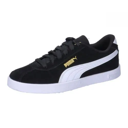 Produktbild: PUMA Unisex Kinder Club Ii Jr Sneaker, Puma Black Puma White Puma Gold, 38.5 EU