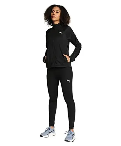 Produktbild: PUMA Damen Active Woven Suit Trainingsanzug, Schwarz, XL