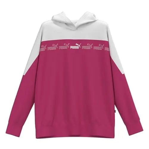 Produktbild: PUMA Damen Around The Block Hoodie M Garnet Rose Pink ┃Regular Fit Hoodie für Damen
