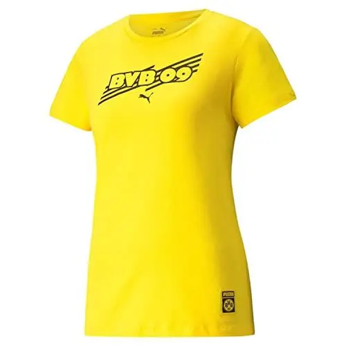 Produktbild: PUMA Damen Bvb Ftblcore Tee W T-Shirt, L