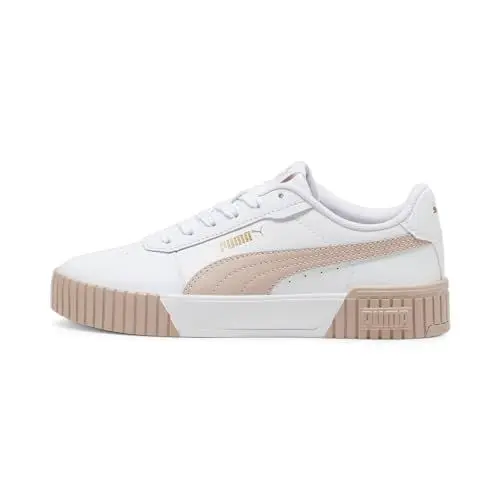 Produktbild: PUMA Damen Carina 2.0 Sneaker, White Rose Quartz Gold, 39 EU