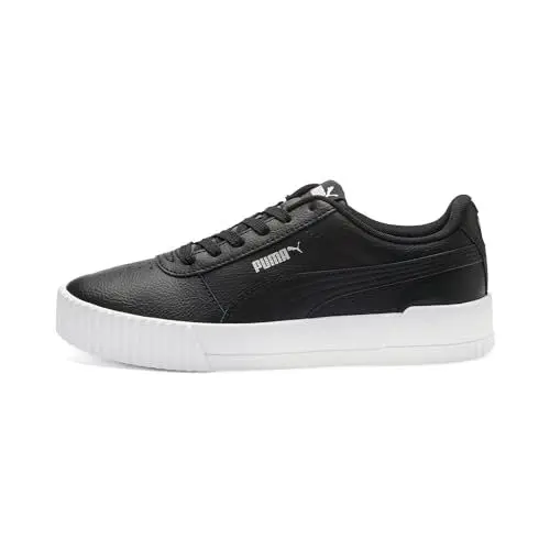 Produktbild: PUMA Damen Carina L Sneakers, Puma Black-Puma White-Puma Silver, 36 EU