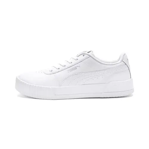 Produktbild: PUMA Damen Carina L Sneakers, Puma White-Puma White-Puma Silver, 40 EU