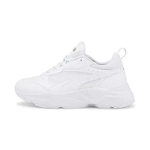 Produktbild: PUMA Damen Cassia Sneaker, White White Team Gold, 37 EU
