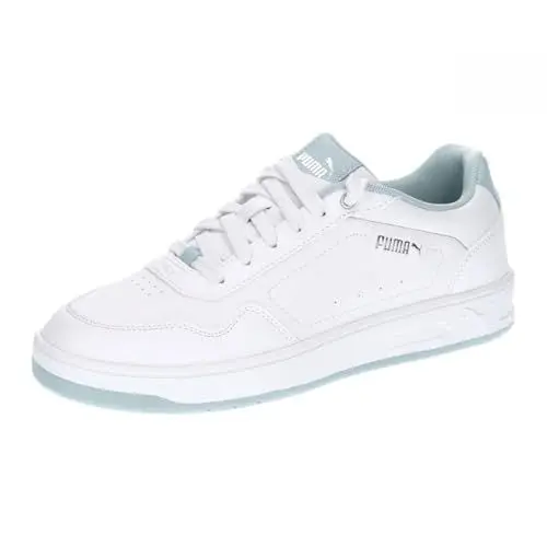 Produktbild: PUMA Damen Court Classy Sneaker, White-Frosted Dew Silver, 42 EU