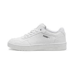 Produktbild: PUMA Damen Court Classy Turnschuhe, White Silver Metallic, 37 EU