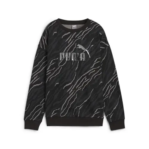 Produktbild: PUMA Damen ESS+ Animal AOP Crew FL Sweat XL
