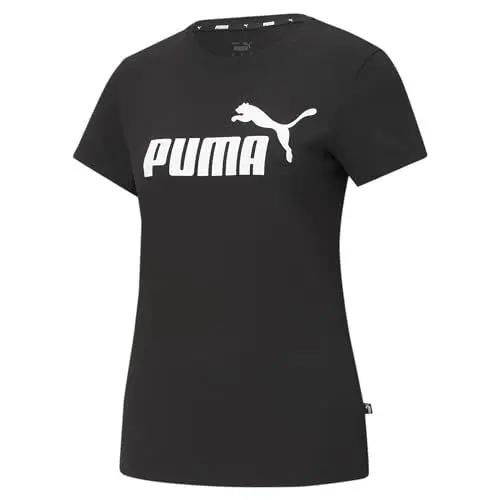 Produktbild: PUMA Damen Ess logo te T shirt, Puma Black, M EU