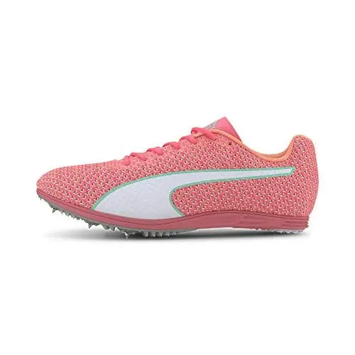 Produktbild: PUMA Damen Evospeed Distance 8 Wn Sneaker, Ignite Pink White-Green Glimmer, 42.5 EU