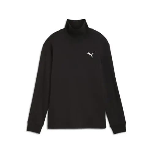Produktbild: PUMA Damen Her High Neck Crew Tr Sweat, Puma Schwarz, L EU