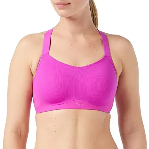 Produktbild: PUMA Damen High Support Active Sports Bra, Undurchsichtige, deep Orchid, 80A/B