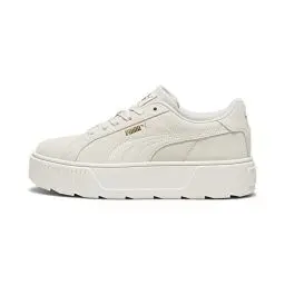 Produktbild: PUMA Damen Karmen L Sneaker, White Dewdrop Silver Blue Metallic, 38 EU