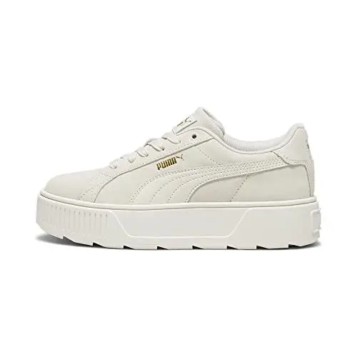 Produktbild: PUMA Damen Karmen L Sneaker, White Dewdrop Silver Blue Metallic, 38 EU